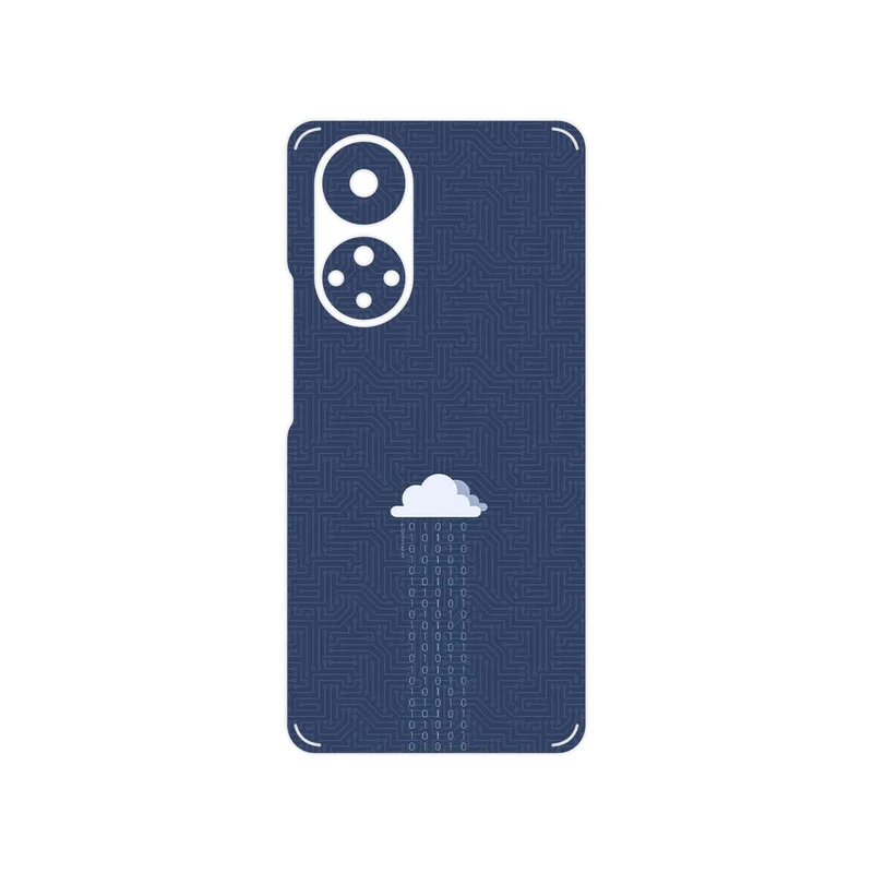 برچسب پوششی ماهوت مدل Minimal Data Cloud مناسب برای گوشی موبایل آنر 50
