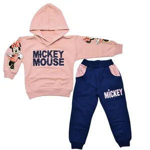 ست هودی و شلوار دخترانه مدل Mickey Mouse 4LY