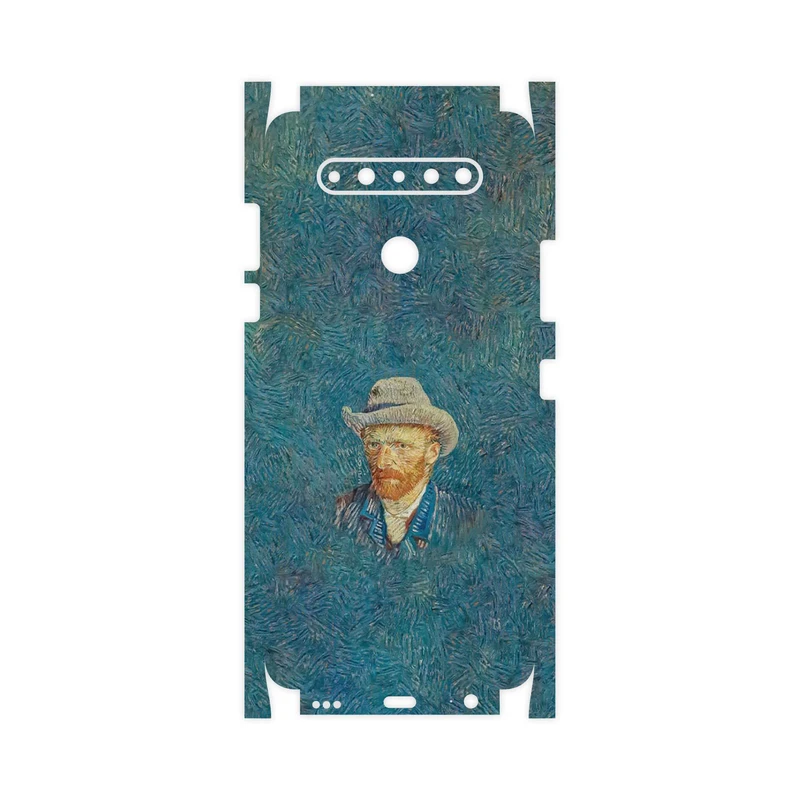 برچسب پوششی ماهوت مدل Self portrait with a gray felt hat-FullSkin مناسب برای گوشی موبایل ال جی K51s