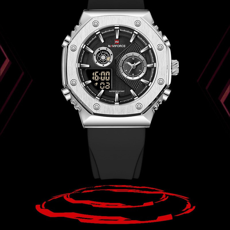 ساعت مچی عقربه‌ای مردانه نیوی فورس مدل NF9216SBB