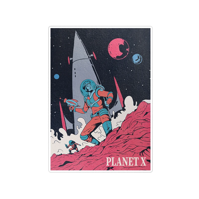 استیکر لپ تاپ ویندی دیزاین طرح space مدل 1221