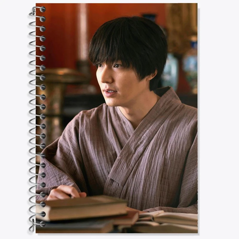 دفتر زبان 50 برگ خندالو مدل دو خط طرح لی مین هو Lee min ho کد 20892