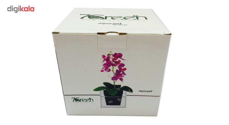 آکواریوم سون گرین مدل گلدان آبی - حجم 3 لیتر