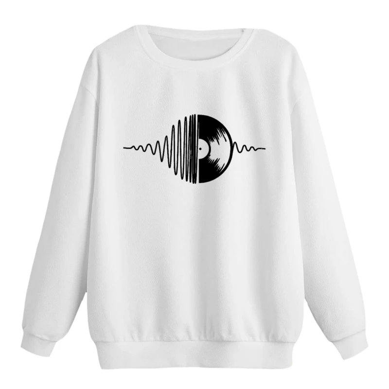 سویشرت زنانه مدل دیسک موزیک کد p2  