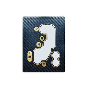 برچسب لیور دنده اتوماتیک خودرو کد CUT10702 مناسب برای پژو 206 تیپ 6