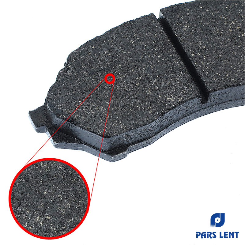 لنت ترمز جلو لنت پارس کد 23490 مناسب برای مزدا 323 GLX