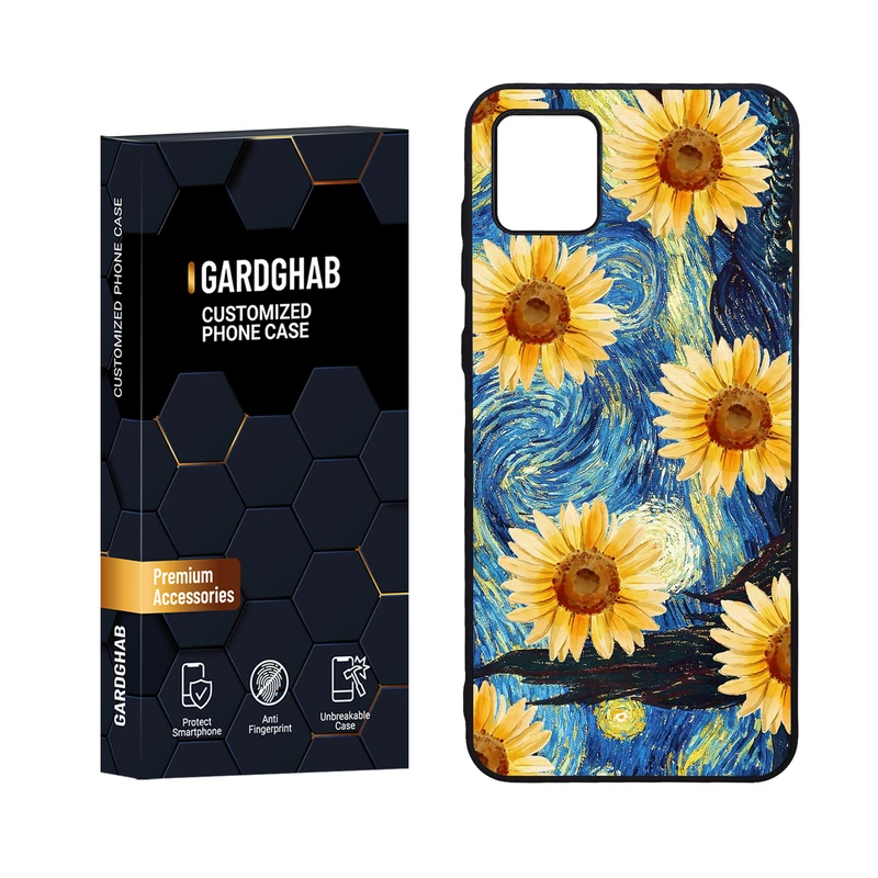 کاور گارد قاب مدل دورژله ای هنری مناسب برای گوشی موبایل سامسونگ Galaxy A04 4G