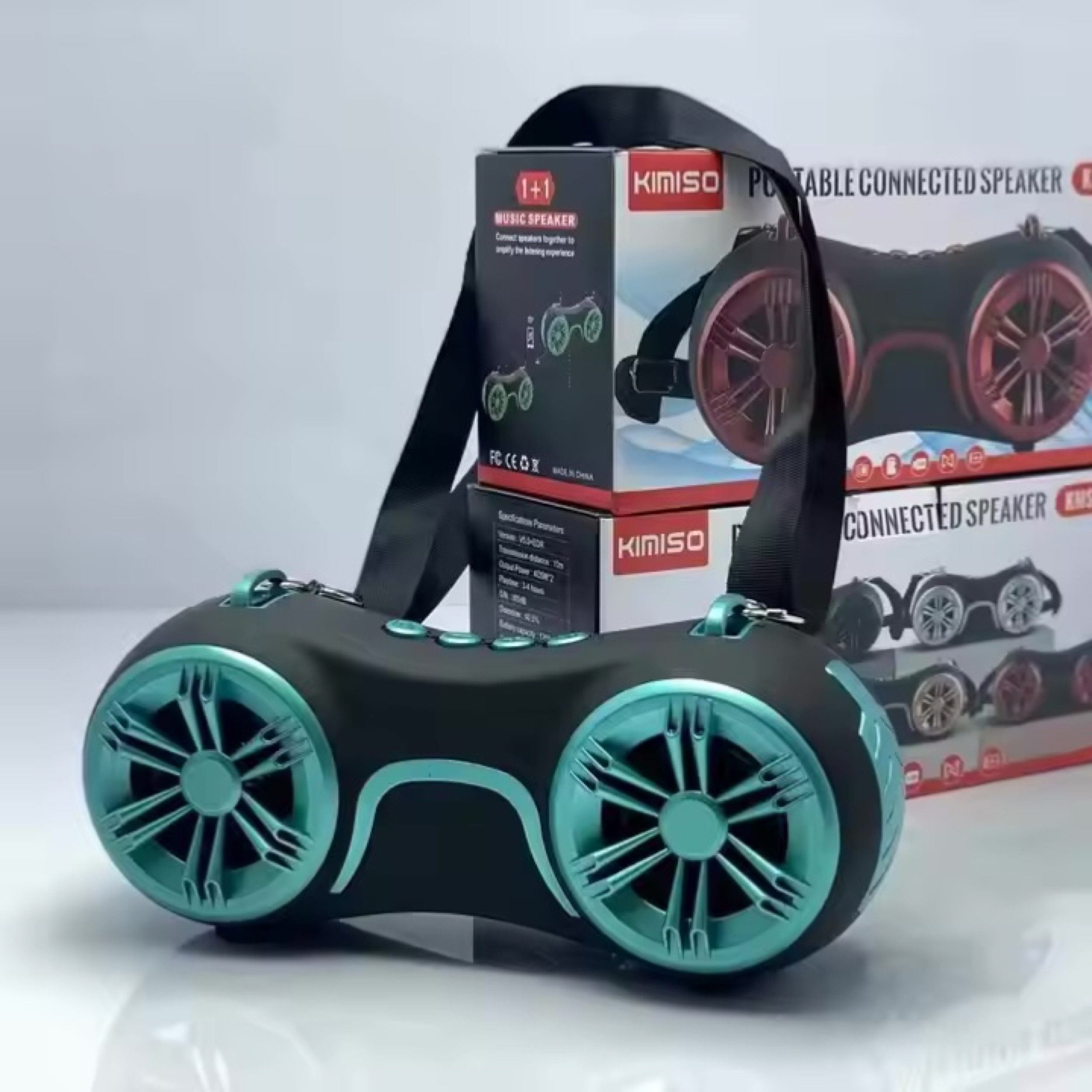 اسپیکر بلوتوثی قابل حمل کیمیسو مدل KMS-130