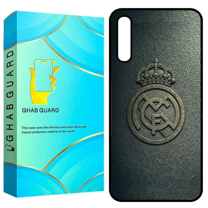 کاور قاب گارد طرح رئال مادرید مدل GCHPA50 مناسب برای گوشی موبایل سامسونگ Galaxy A50 / A50s / A30s 