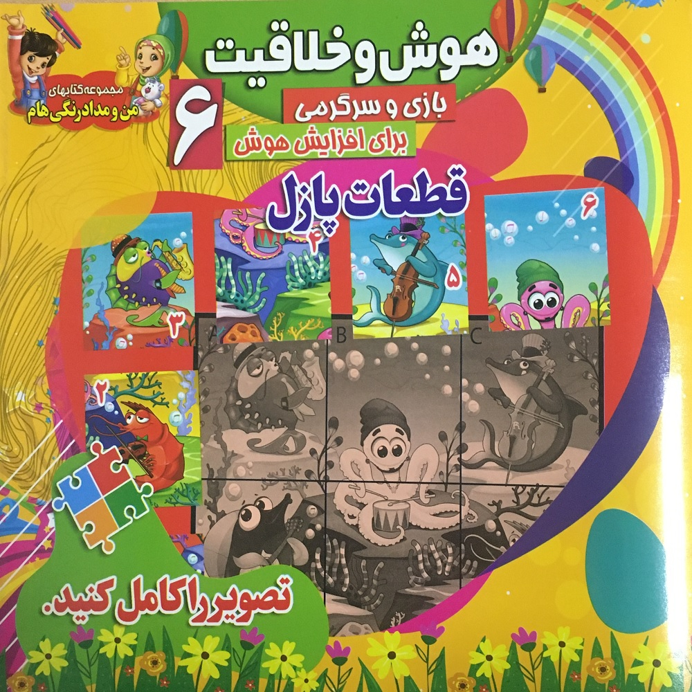 کتاب قطعات پازل برای افزایش هوش  اثر سید علیرضا فاخر  انتشارات آسمان علم