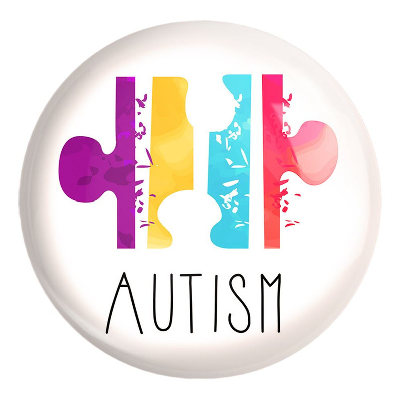 پیکسل خندالو طرح اتیسم Autism کد 26722 مدل بزرگ