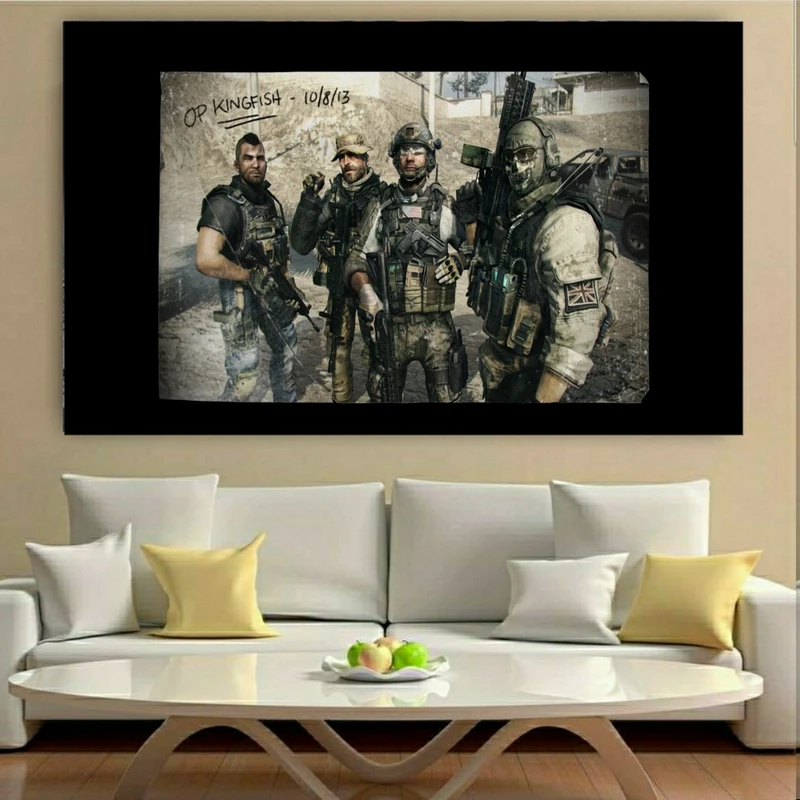 تابلو بوم طرح گیم CALL OF DUTY مدل SDB1015