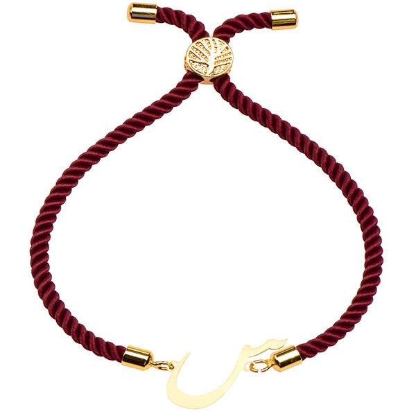 دستبند طلا 18 عیار زنانه کرابو طرح س مدل Kr2451