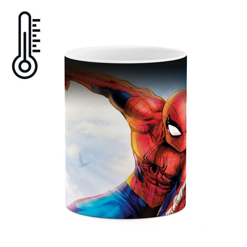 ماگ حرارتی کاکتی مدل اسپایدرمن کد mgh15625