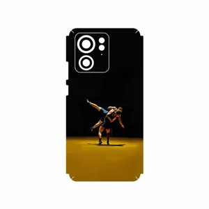 MAHOOT Wrestling Cover Sticker for Motorola Edge 40