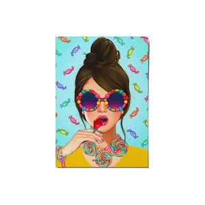 کارت پستال ماسا دیزاین طرح دختر مدل stkv0130