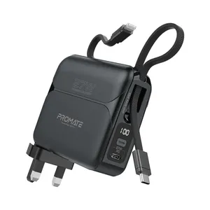 شارژر همراه پرومیت مدل POWERPACK-20PRO ظرفیت 20000 میلی آمپر ساعت