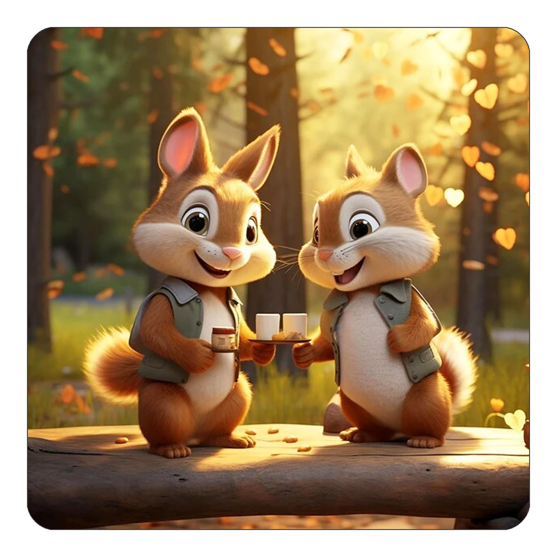 مگنت کاکتی طرح حیوانات کارتونی مدل mp28697