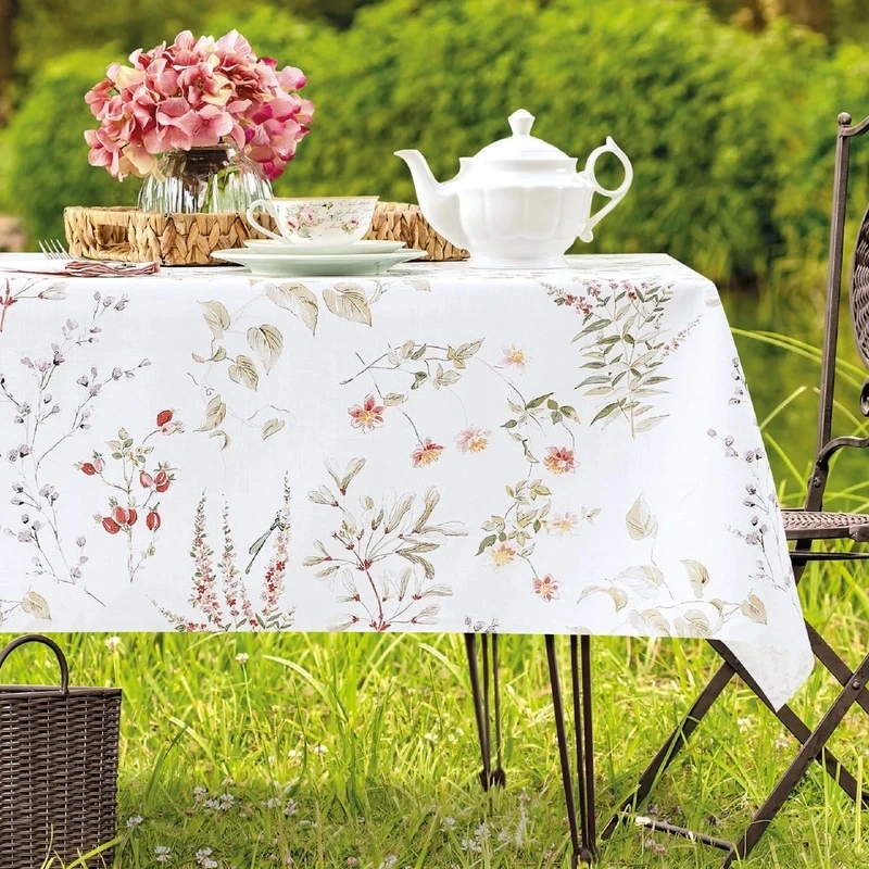 رومیزی مادام کوکو مدل Gemma سایز 140x140 سانتی‌متر