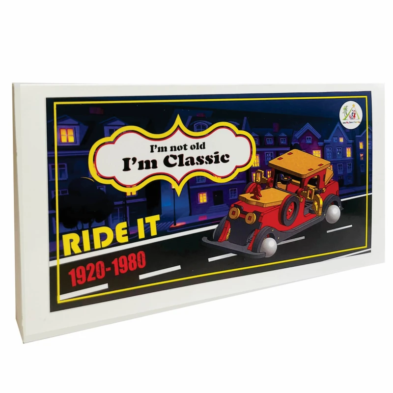 ساختنی خانواده باهوش من مدل ماشین کلاسیک