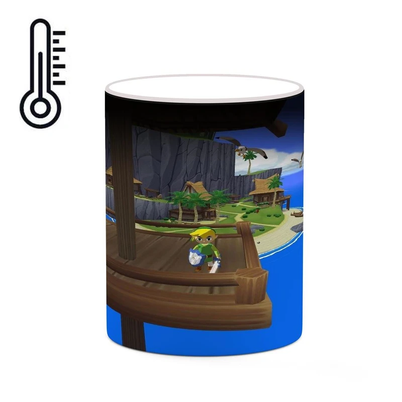 ماگ حرارتی کاکتی مدل بازی زلدا The Legend Of Zeldaː The Wind Waker کد mgh31027