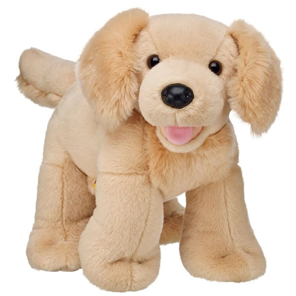 عروسک طرح سگ گلدن مدل Build a Bear Golden Retriever Dog کد SZ11/907 طول 40 سانتی متر