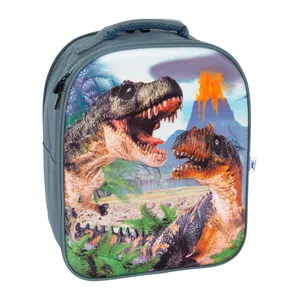 کوله پشتی موجو همراه با دو فیگور دایناسور مدل 7723