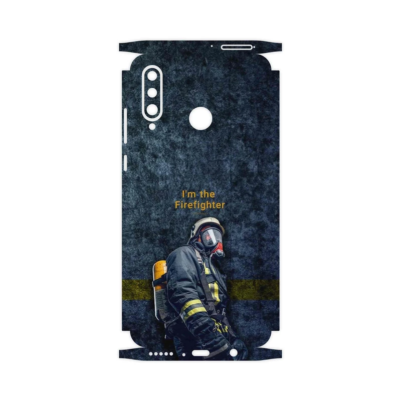 برچسب پوششی ماهوت مدل Firefighter-FullSkin مناسب برای گوشی موبایل هوآوی P30 Lite (24 MP Camera)