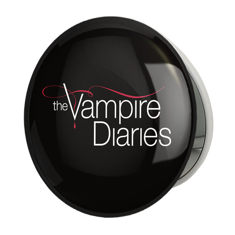 آینه جیبی خندالو طرح خاطرات یک خون آشام The Vampire Diaries مدل تاشو کد 20245