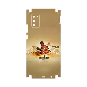 MAHOOT Serious Sam Game Series-FullSkin Cover Sticker for Samsung Galaxy A02S