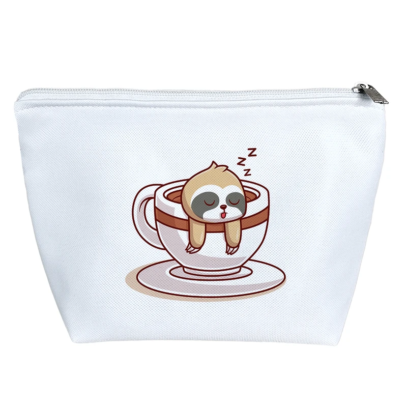 کیف لوازم آرایش دخترانه خندالو مدل تنبل کد 2447