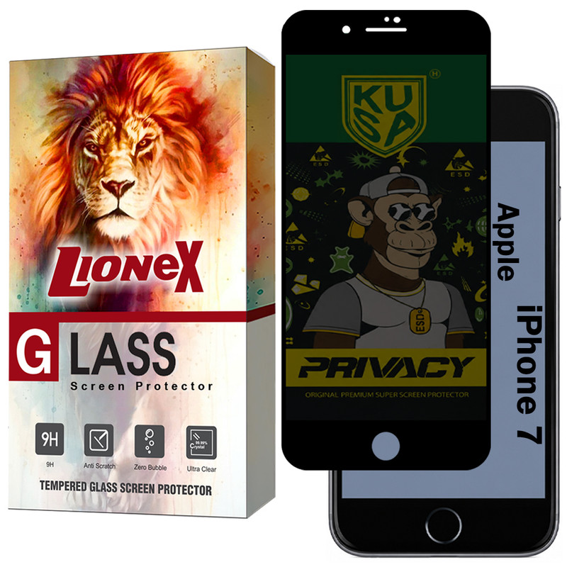 محافظ صفحه نمایش لایونکس مدل PRVKUSL مناسب برای گوشی موبایل سامسونگ اپل iPhone 7