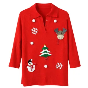 پلیور یقه هفت زنانه مدل 1812