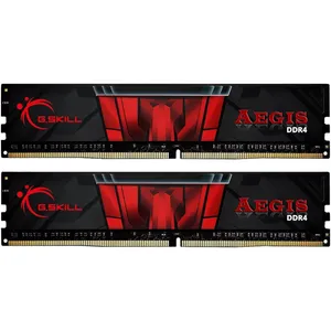 رم دسکتاپ DDR4 دو کاناله 2400 مگاهرتز CL17 جی اسکیل مدل Aegis ظرفیت 16 گیگابایت