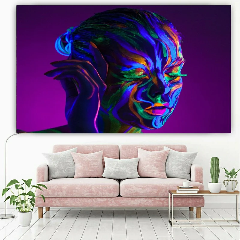 پوستر دیواری طرح آرایشگاه زنانه مدل شاین کد FP10317