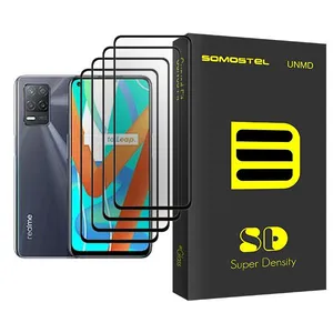 Somastel SD Glass MIX004 Screen Protector For Realme V13 5G Pack Of 4