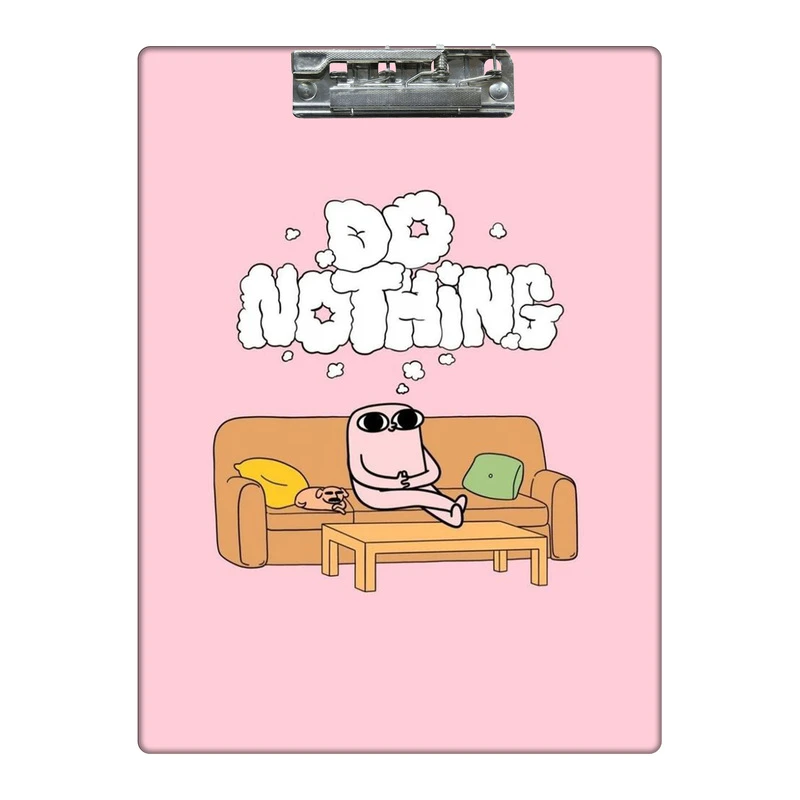 تخته شاسی طرح هیج کاری نکن کد 3284583 سایز A4