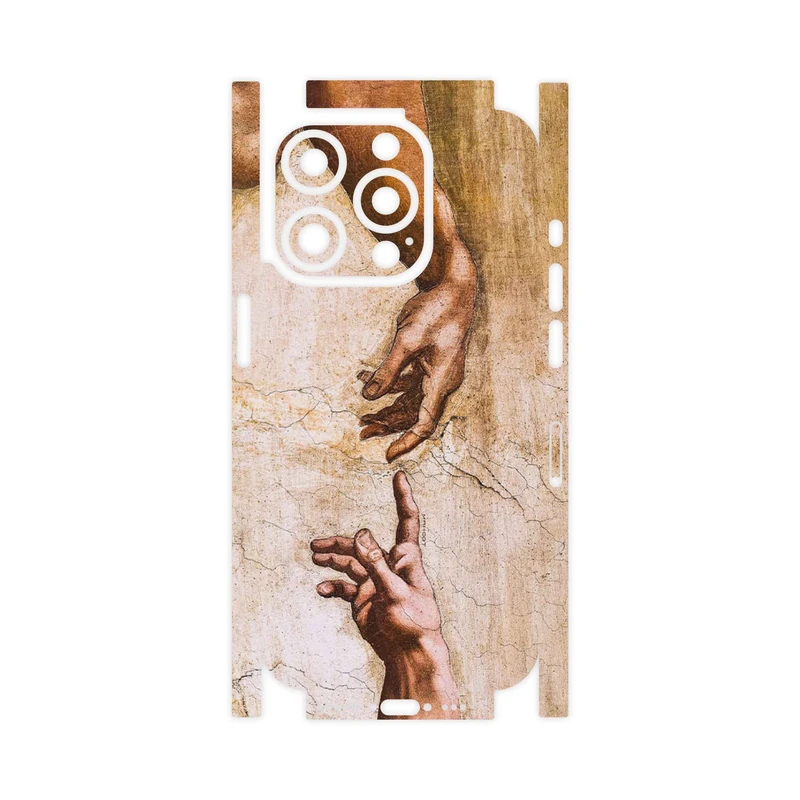 برچسب پوششی ماهوت مدل The Creation of Adam of MichelAnge-FullSkin مناسب برای گوشی موبایل اپل iPhone 15 Pro