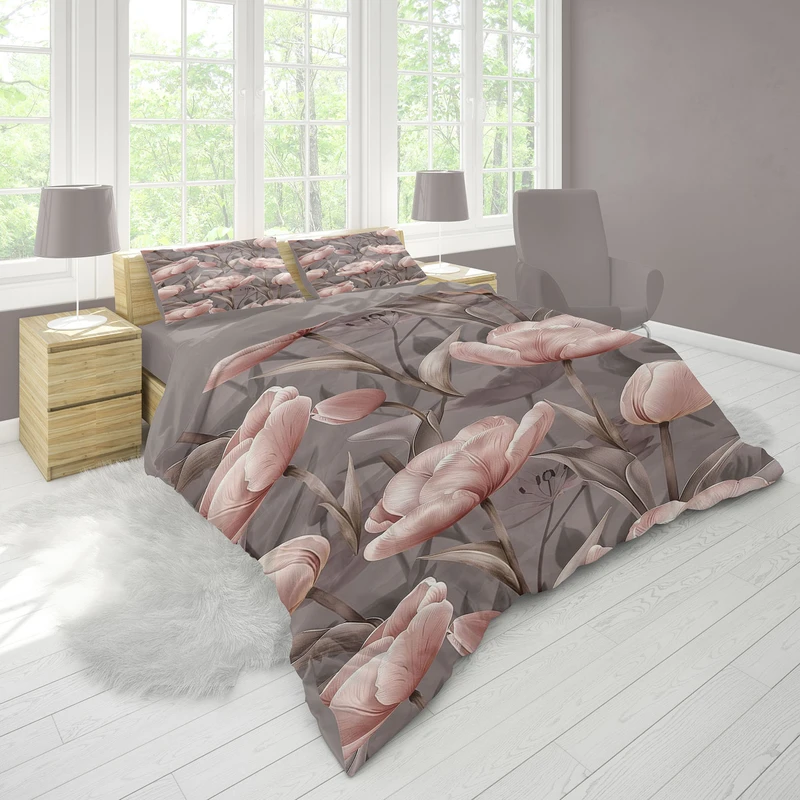 سرویس روتختی 2 نفره 6 تکه مدل B367 میکروچاپ دیجیتال     