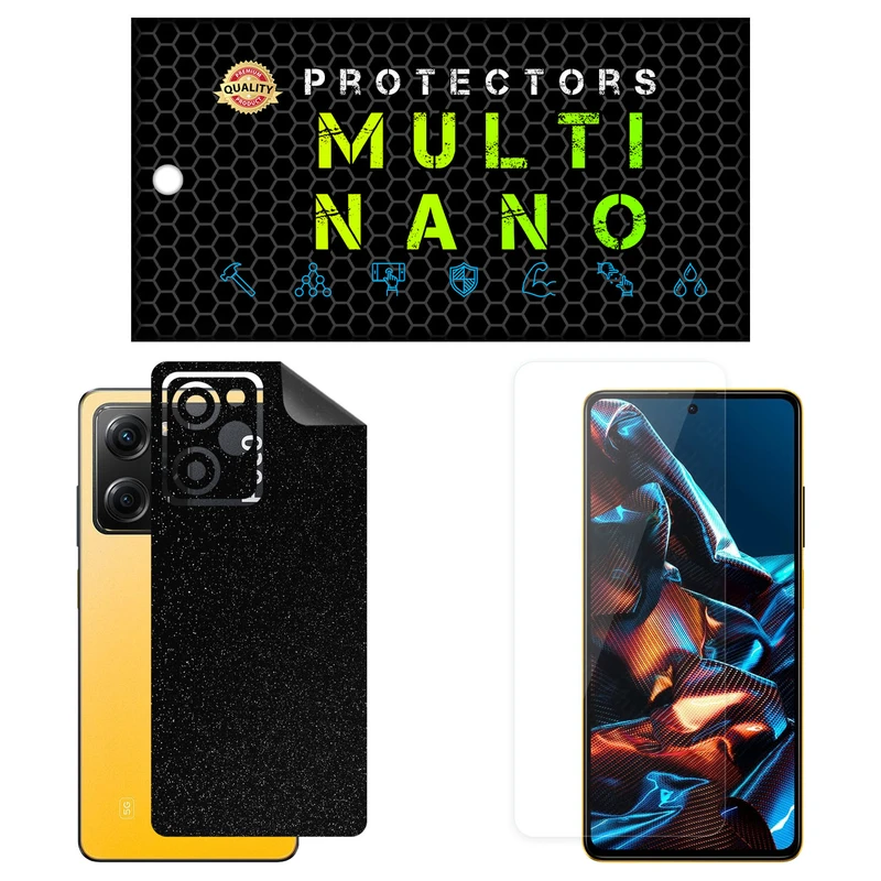 محافظ صفحه نمایش مولتی نانو مدل X-SFG مناسب برای گوشی موبایل شیائومی Poco X5 Pro به همراه برچسب پوششی