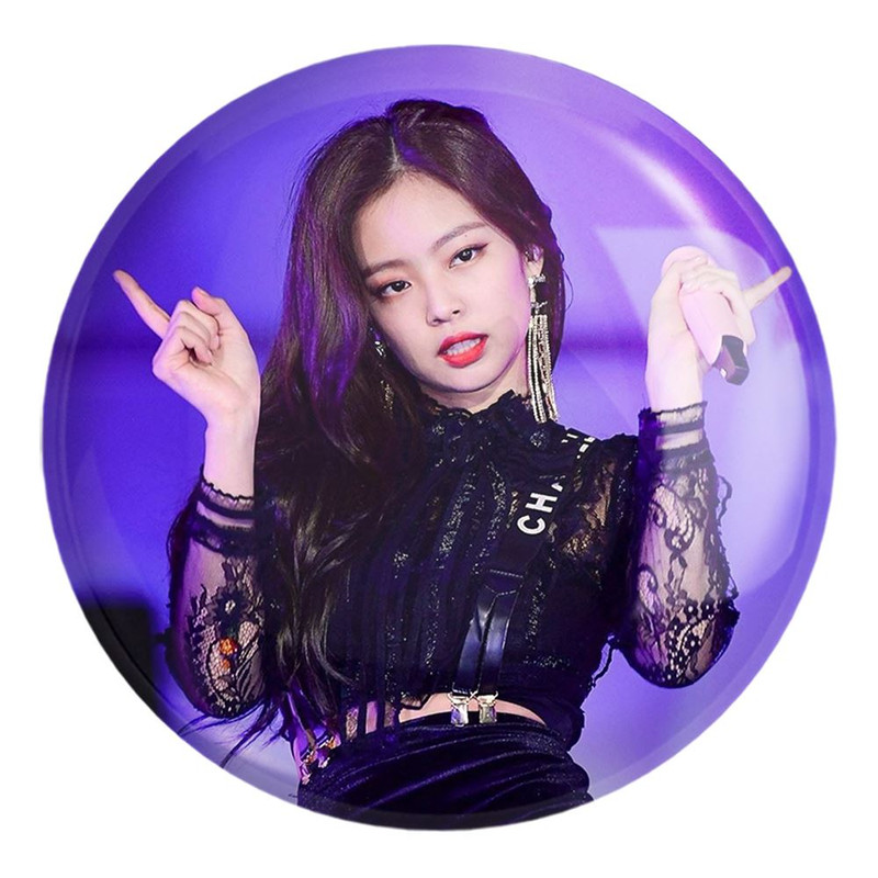 پیکسل خندالو طرح جنی گروه بلک پینک Black Pink کد 2987 مدل بزرگ