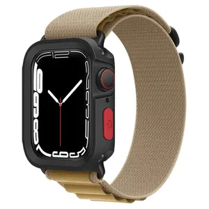 بند اسپریگ مدل Alpine Bbuckle BL-Amizze مناسب برای اپل واچ Series 9 45mm به همراه کاور