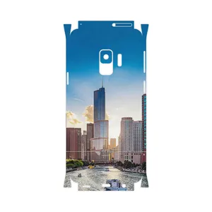 MAHOOT City of Chicago-FullSkin Cover Sticker for Samsung Galaxy S9