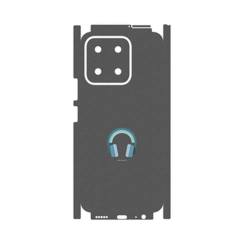 برچسب پوششی ماهوت مدل Minimal Headphone Icon-FullSkin مناسب برای گوشی موبایل آنر X5b Plus
