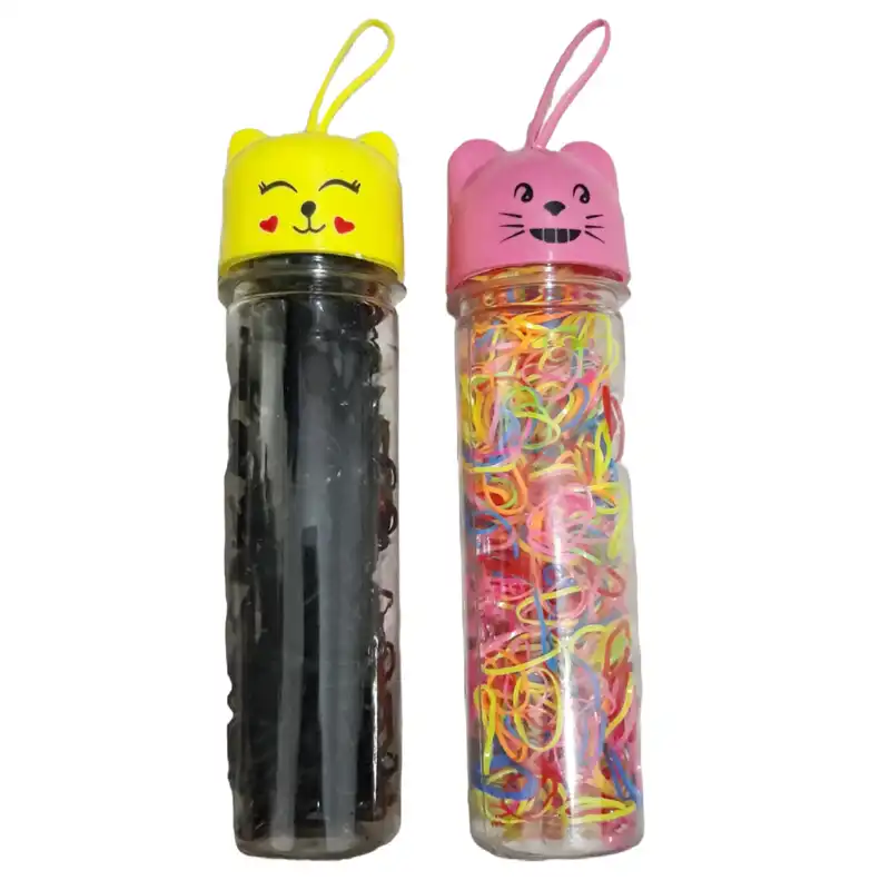 کش مو زنانه مدل  چهل گیس عروسکی بسته 2 عددی