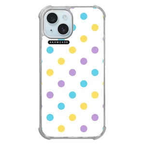 AKAM AMC-WTA15-PASTEL PATTERN8 Cover For Apple iPhone 15