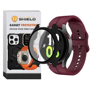 Ultimate Shield Silic ORG_GRD Band for Samsung Galaxy Watch 5 40mm with cover