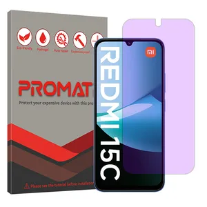 Promate Eye Care model anti purple screen protector suitable for Xiaomi Redmi 15C Mobile phone 