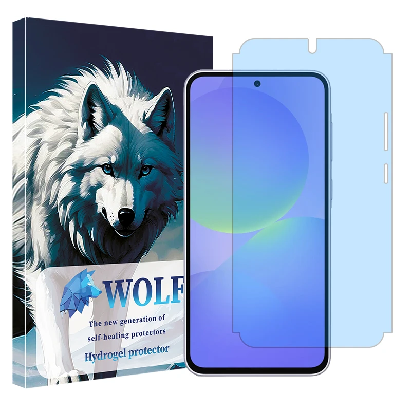 محافظ صفحه نمایش مات آنتی بلو ولف مدل Tough مناسب برای گوشی موبایل سامسونگ Galaxy A36 5g