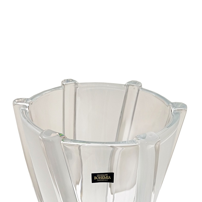 گلدان دکوری بوهمیا مدل تورنادو سندپلاست مات و براق 2022 کد 790